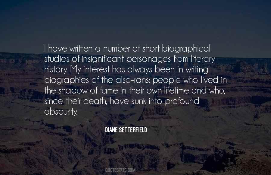 Literary History Quotes #1411359