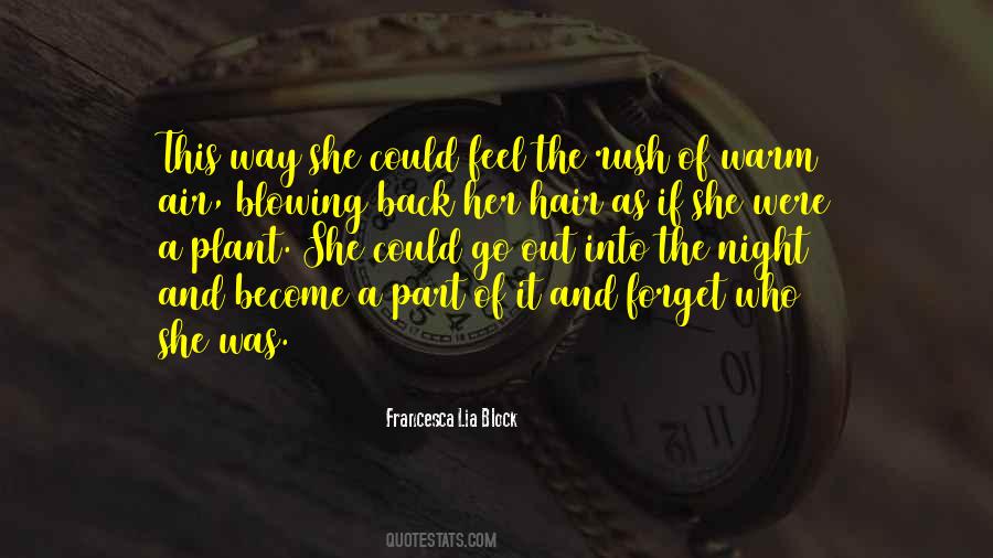 Hair Blowing Quotes #552766