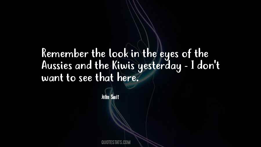 Quotes About Look In The Eyes #1179306