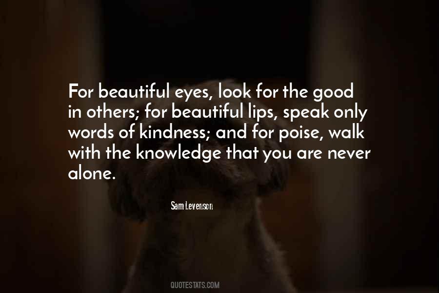 Quotes About Look In The Eyes #188308
