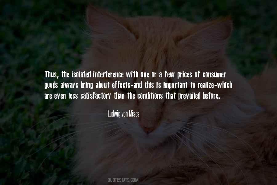 Quotes About Consumer Goods #790417