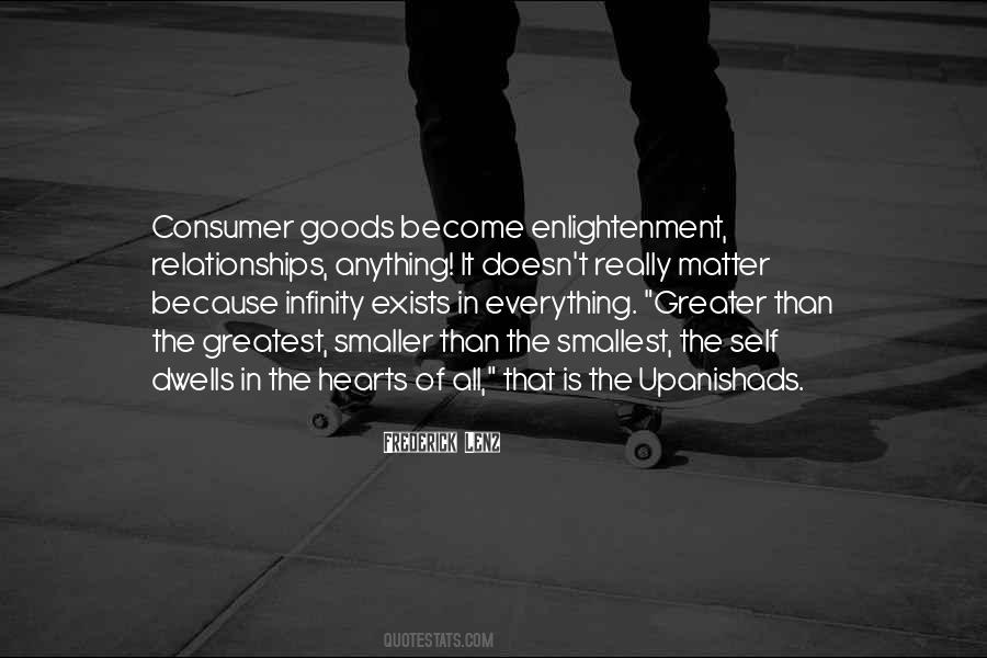 Quotes About Consumer Goods #814967