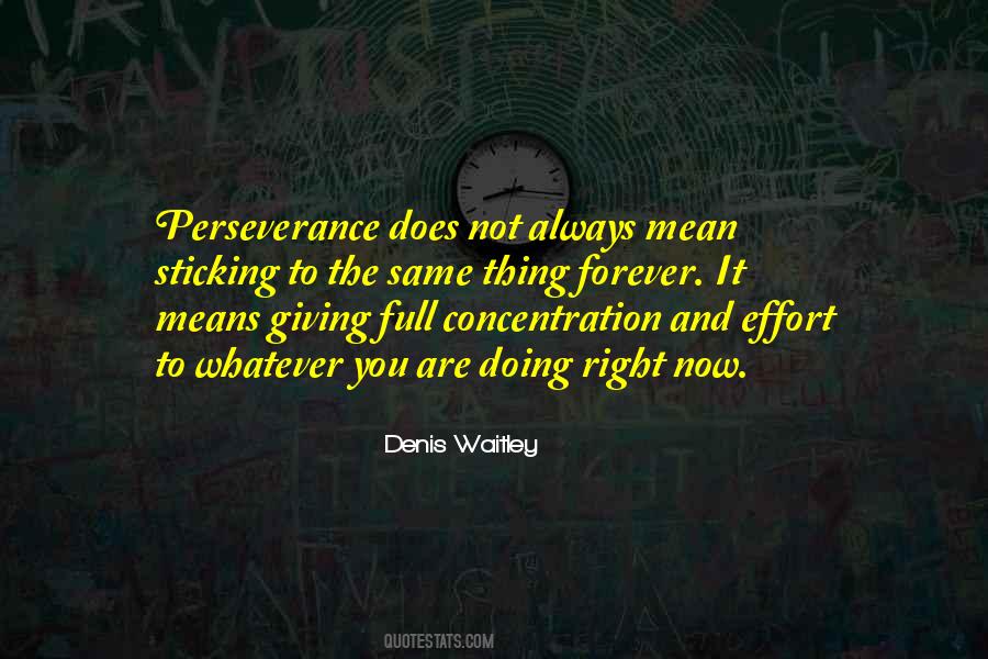 Quotes About Effort And Perseverance #101777