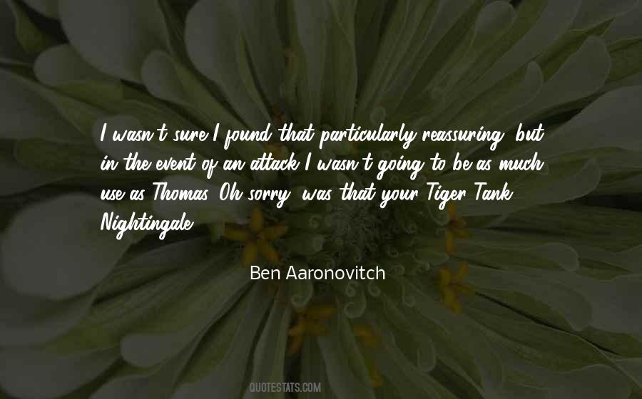 Quotes About Tiger Tank #1570124