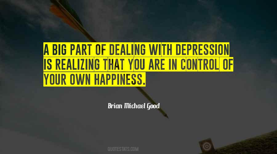 Quotes About Dealing With Depression #932689