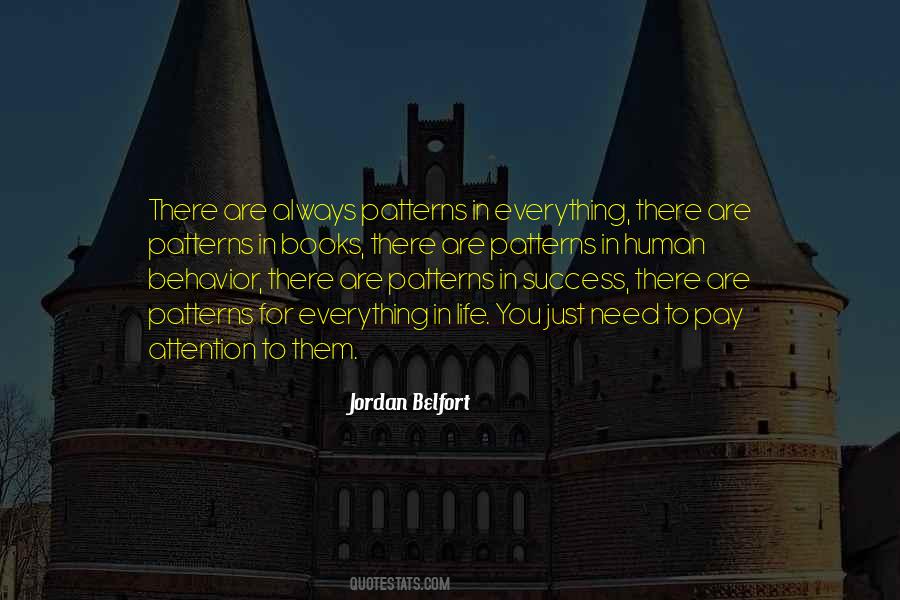 Quotes About Behavior Patterns #954190