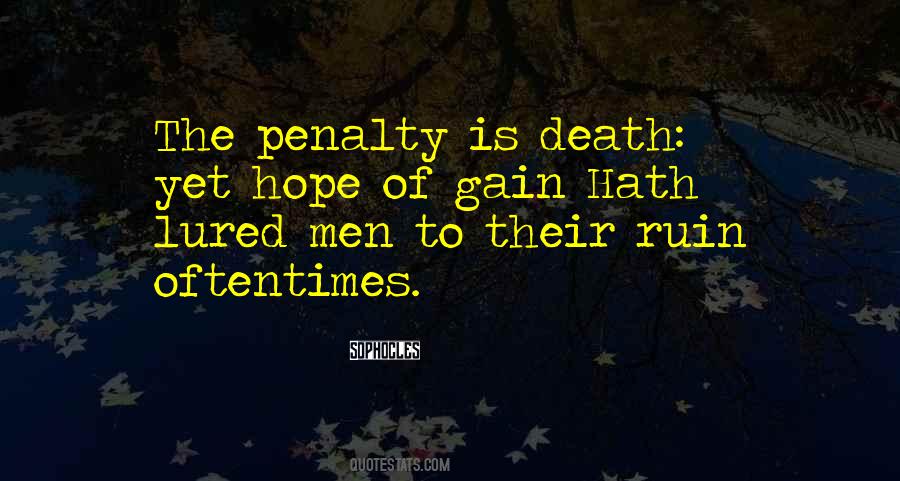 Quotes About Penalty #1034630