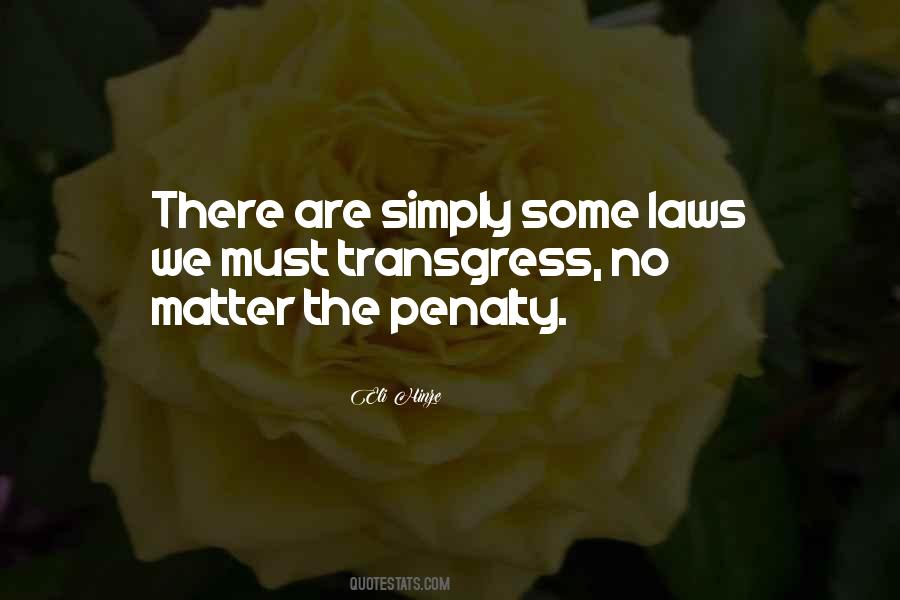 Quotes About Penalty #1112449