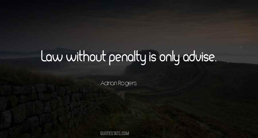 Quotes About Penalty #46095