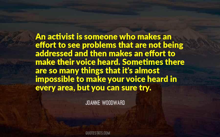 Quotes About Voice Being Heard #1272844