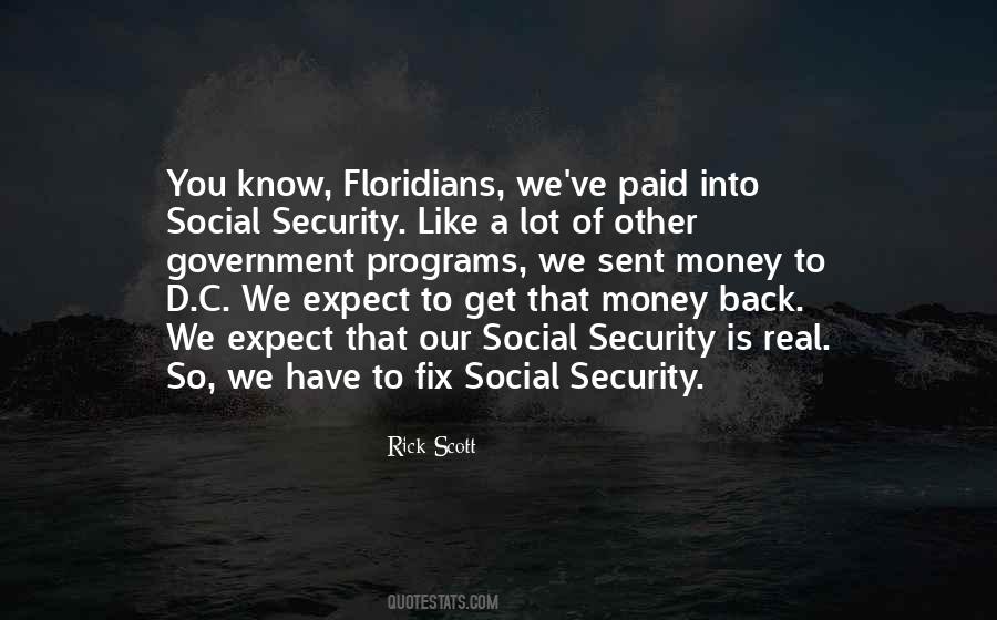 Quotes About Social Programs #1167120