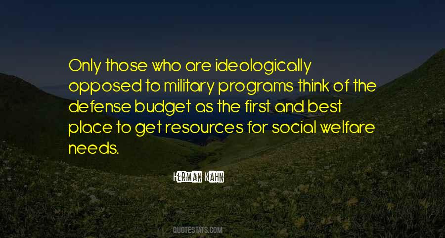 Quotes About Social Programs #1332069