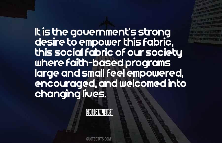 Quotes About Social Programs #1632770