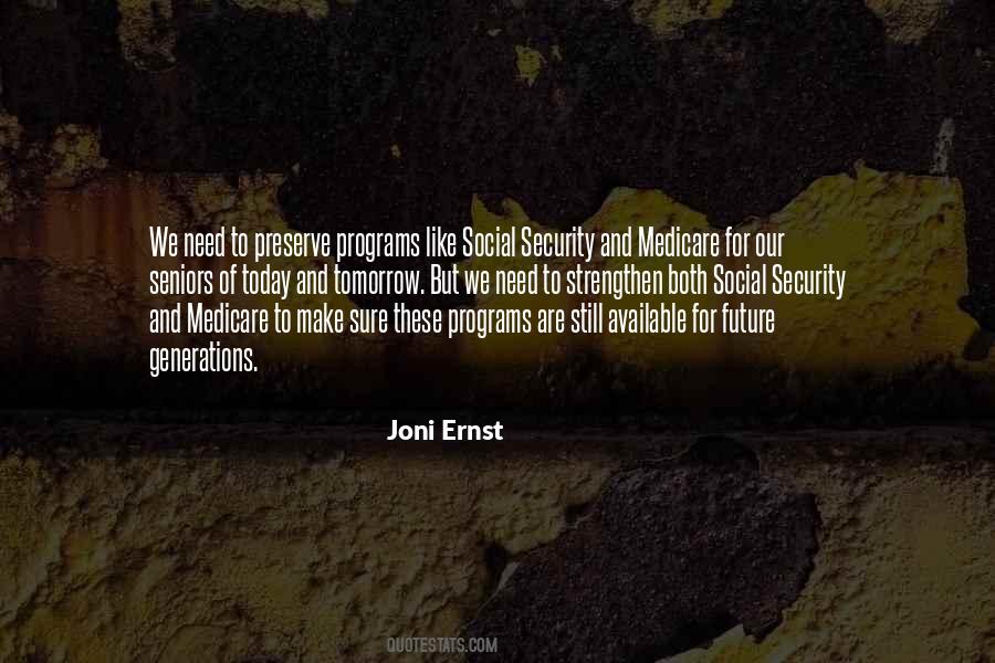 Quotes About Social Programs #331146