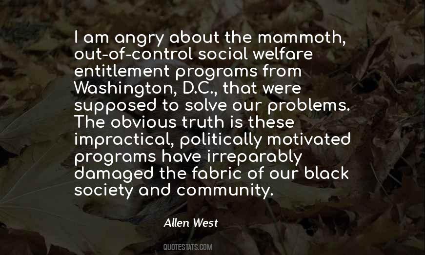 Quotes About Social Programs #596566