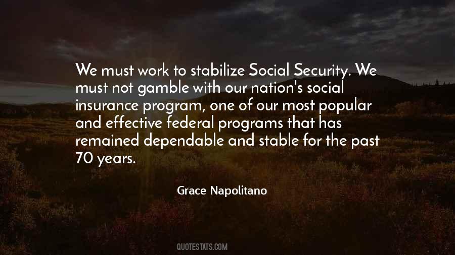 Quotes About Social Programs #822854