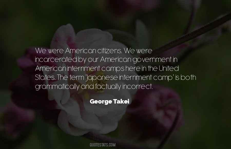 Quotes About Internment #1495620