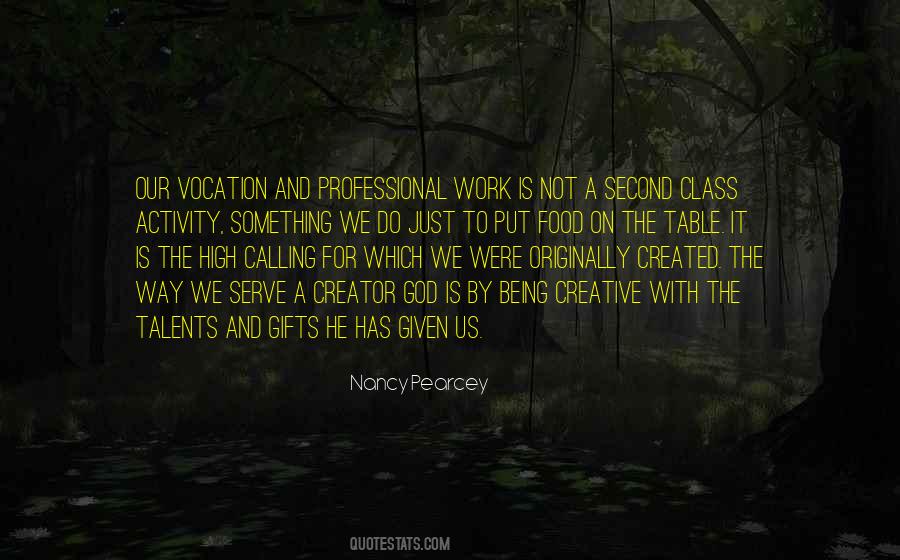 Quotes About Vocation And Calling #1735791