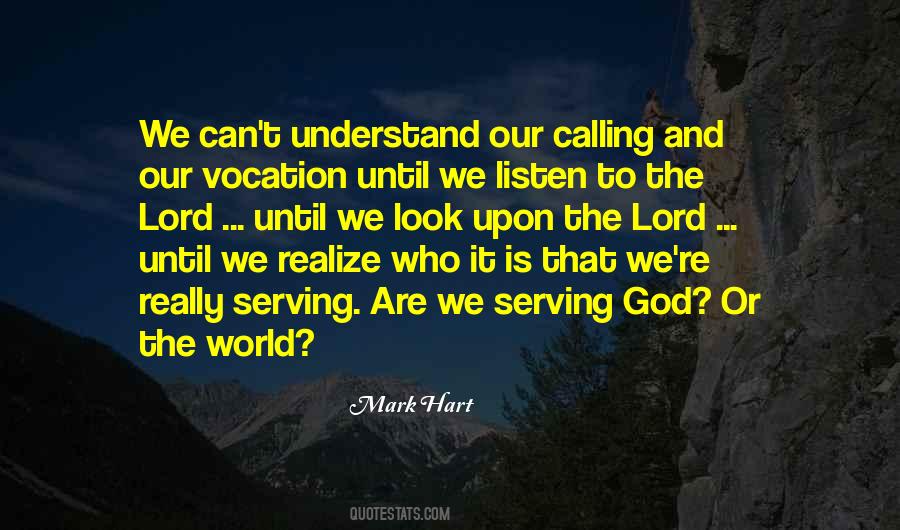 Quotes About Vocation And Calling #992103