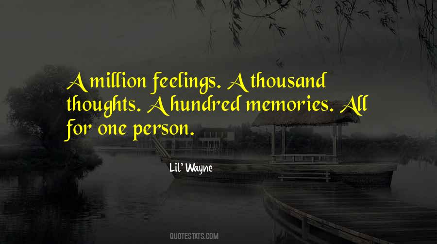 Quotes About A Million Thoughts #980000