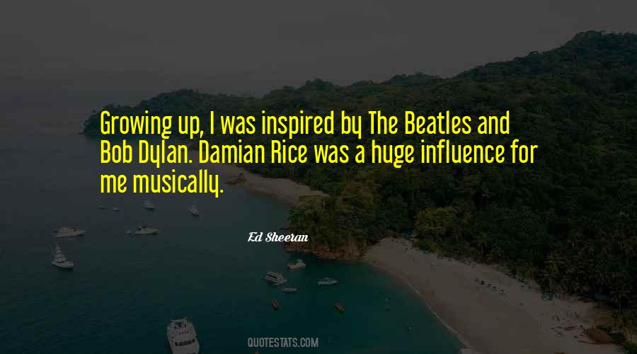 Quotes About Beatles Influence #726354