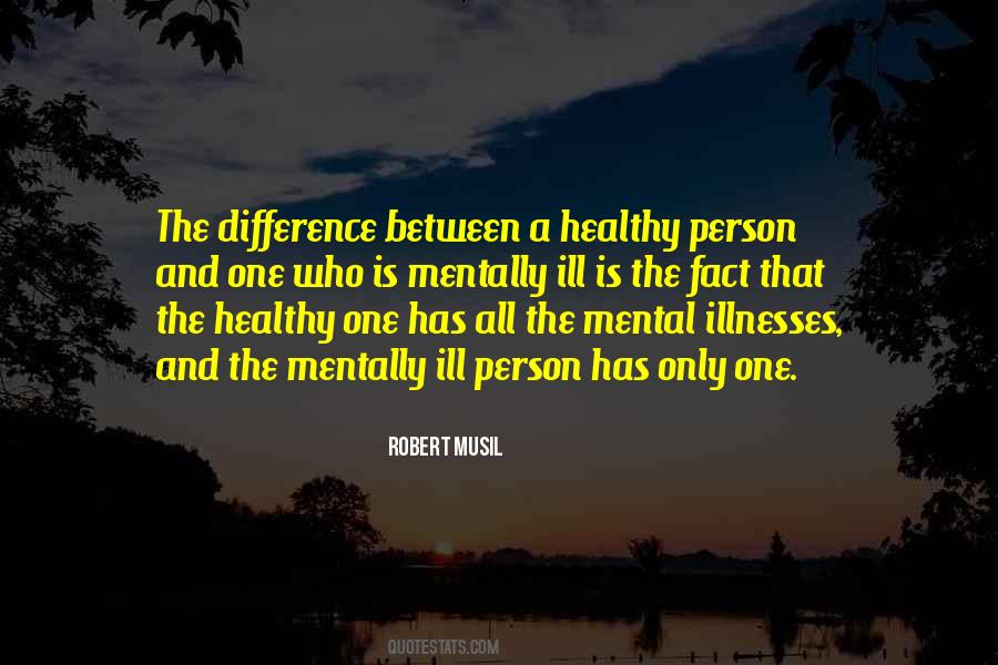 Healthy Person Quotes #1269399