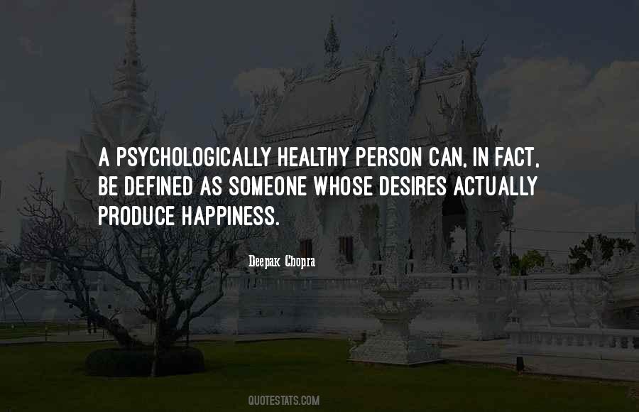 Healthy Person Quotes #1745428