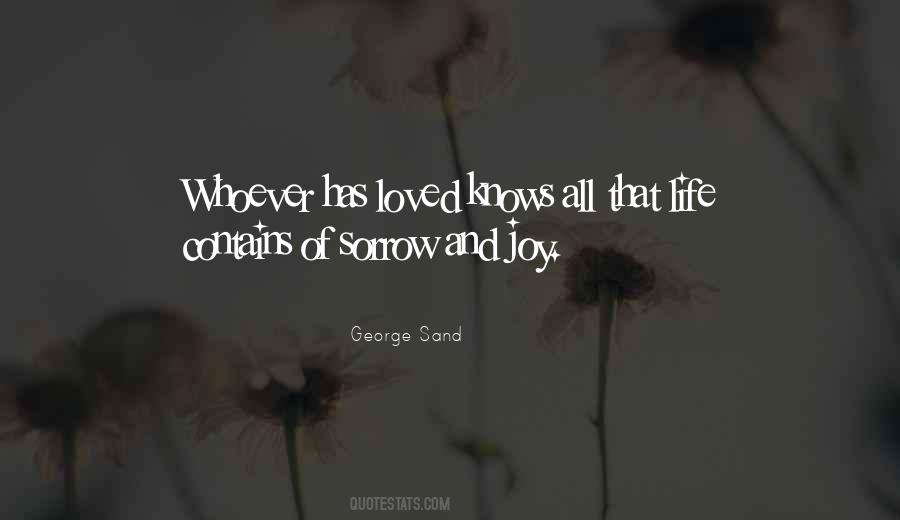 Quotes About Sorrow And Joy #880334