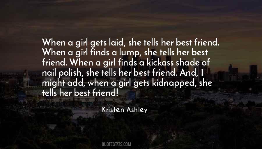 Quotes About Best Friend Girl #736325