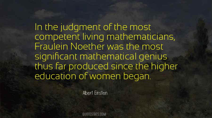 Quotes About Math Einstein #483484