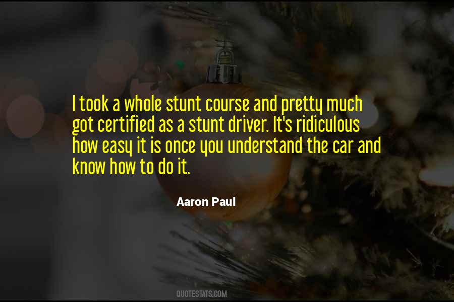 Quotes About Car Driver #681913