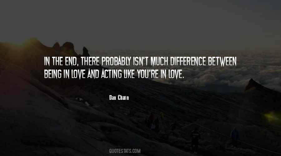 Quotes About Difference Between Like And Love #266409