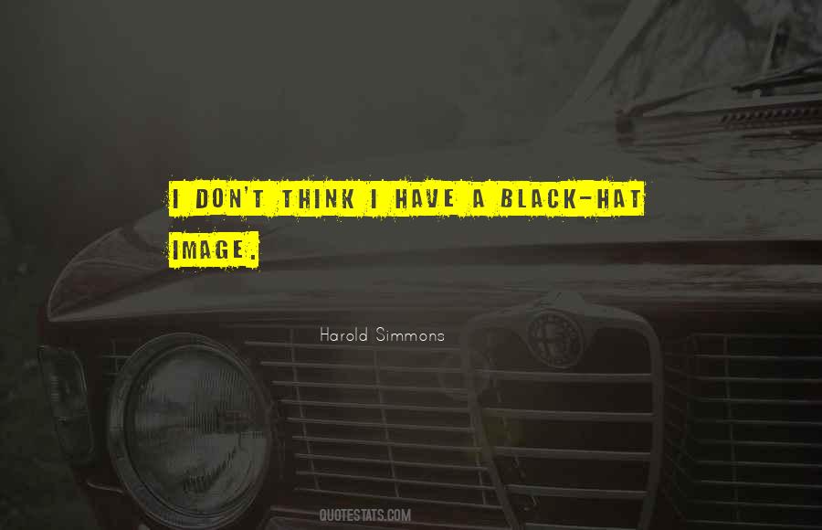 Quotes About Black Hat #495455