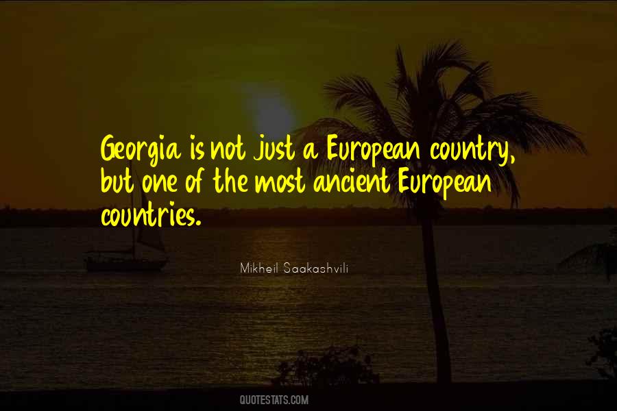 Quotes About Georgia Country #175745