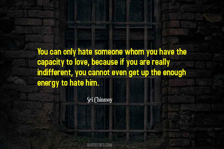 Quotes About You Hate Someone #525840