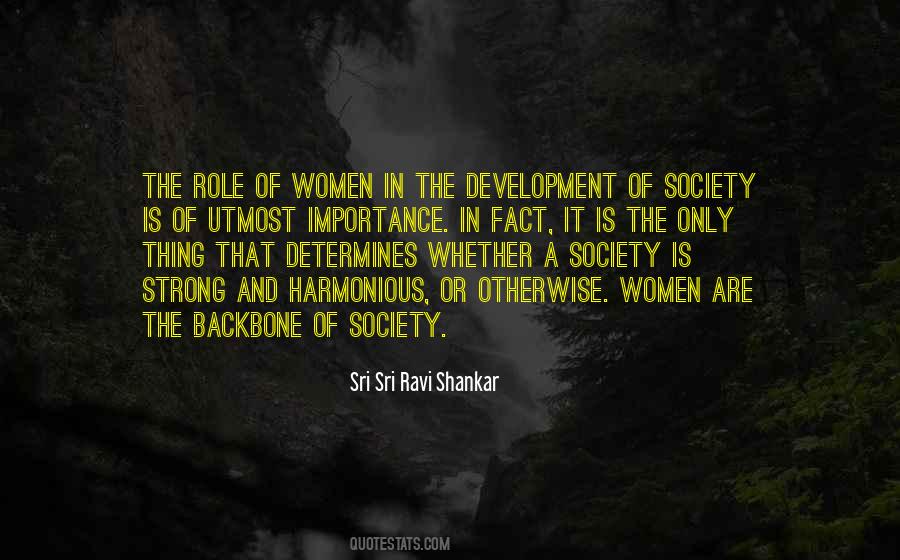 Role Of Women In Society Quotes #1134232