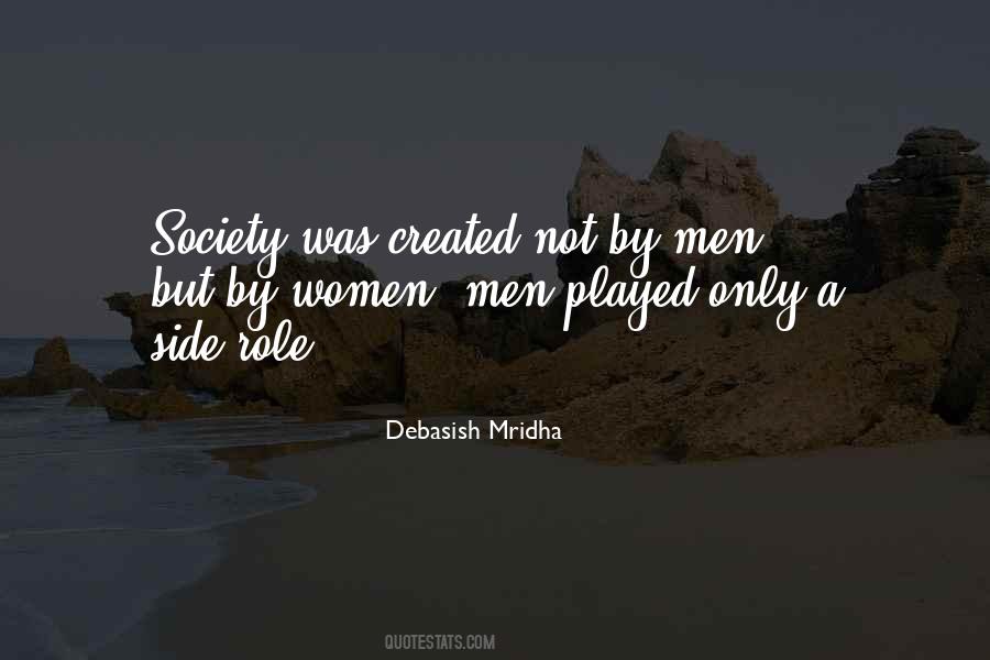 Role Of Women In Society Quotes #918729