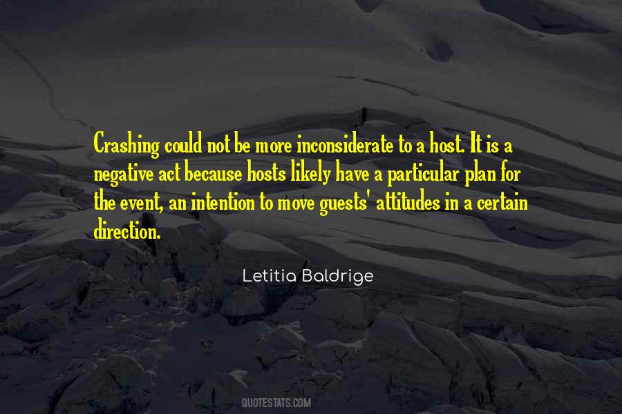 Quotes About Inconsiderate #1757173