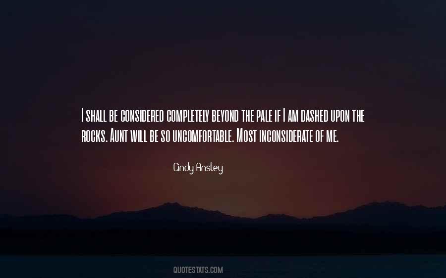 Quotes About Inconsiderate #932276