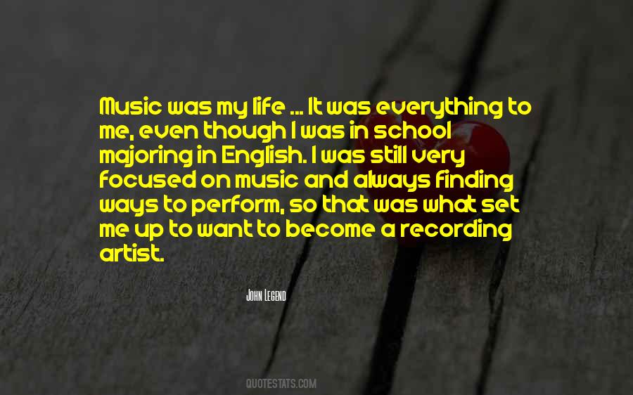 Music In School Quotes #345094