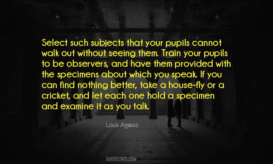 Quotes About Pupils #239108