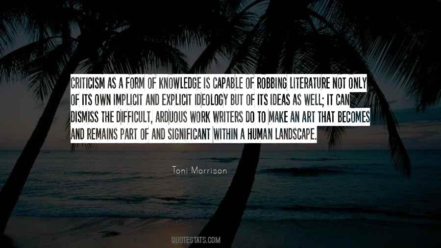 Quotes About Literature And Knowledge #705523