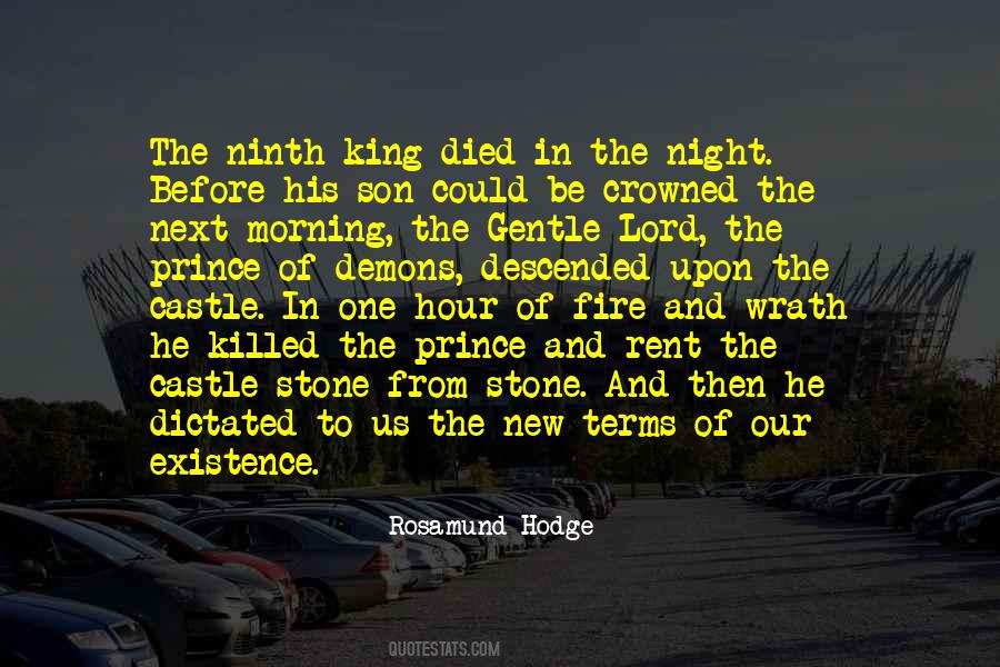 King Of The Castle Quotes #1555518