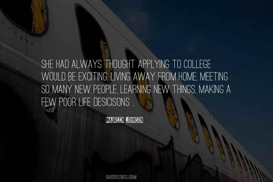Quotes About Applying To College #1745604