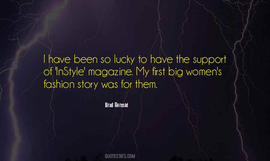 Quotes About Fashion Magazine #1317045