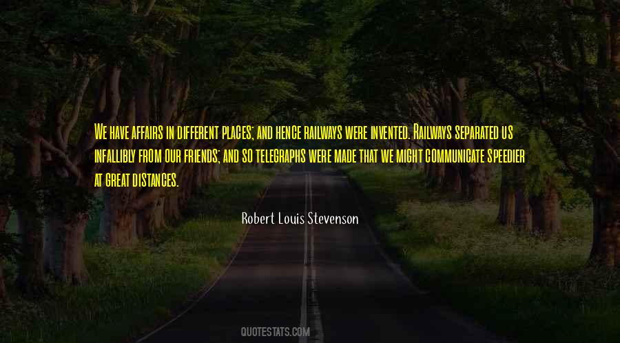 Quotes About Distances #1537903