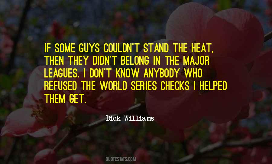 Quotes About The World Series #328304
