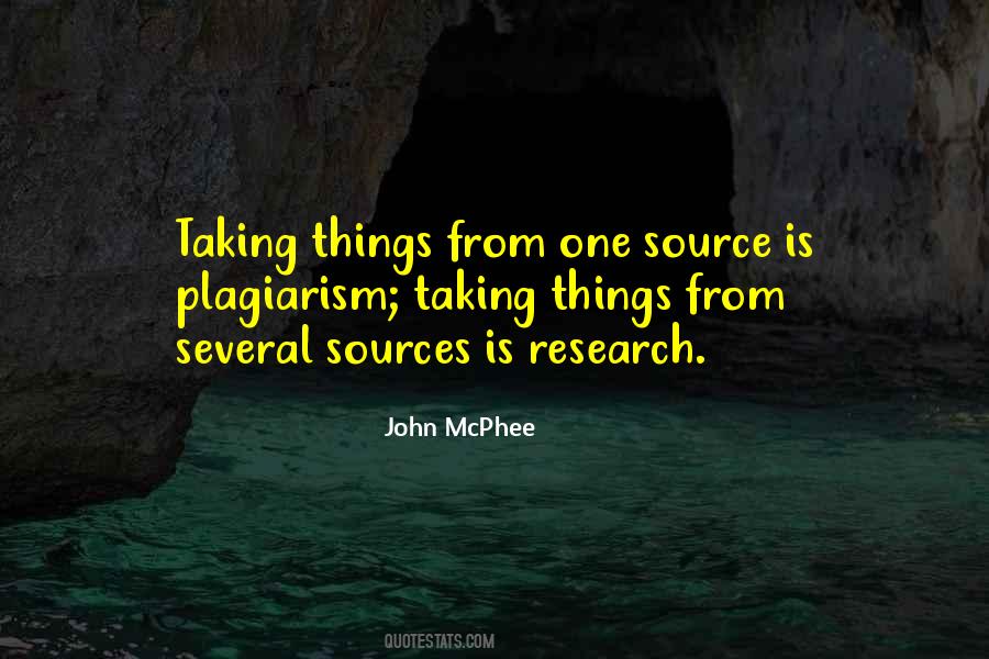 Quotes About Plagiarism #143361