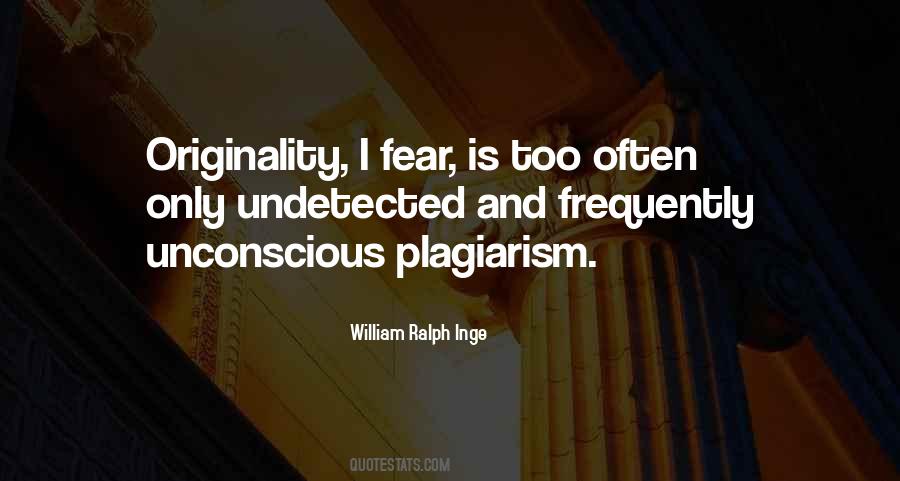 Quotes About Plagiarism #1576904