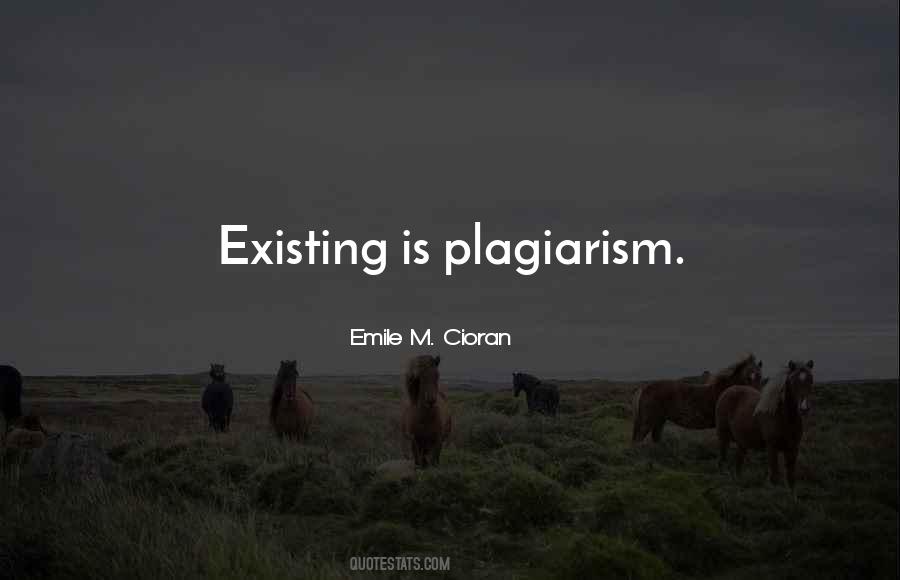 Quotes About Plagiarism #263928